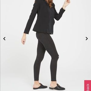 Spanx Vintage Distressed Ankle Skinny Jeans